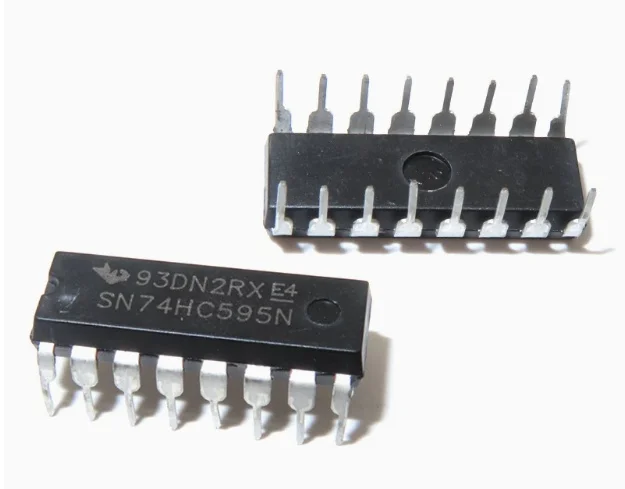 SN74HC595N SN74HC595 74HC595N 74HC595 DIP-16 Counter Shift Registers Tri-State 8-Bit new original