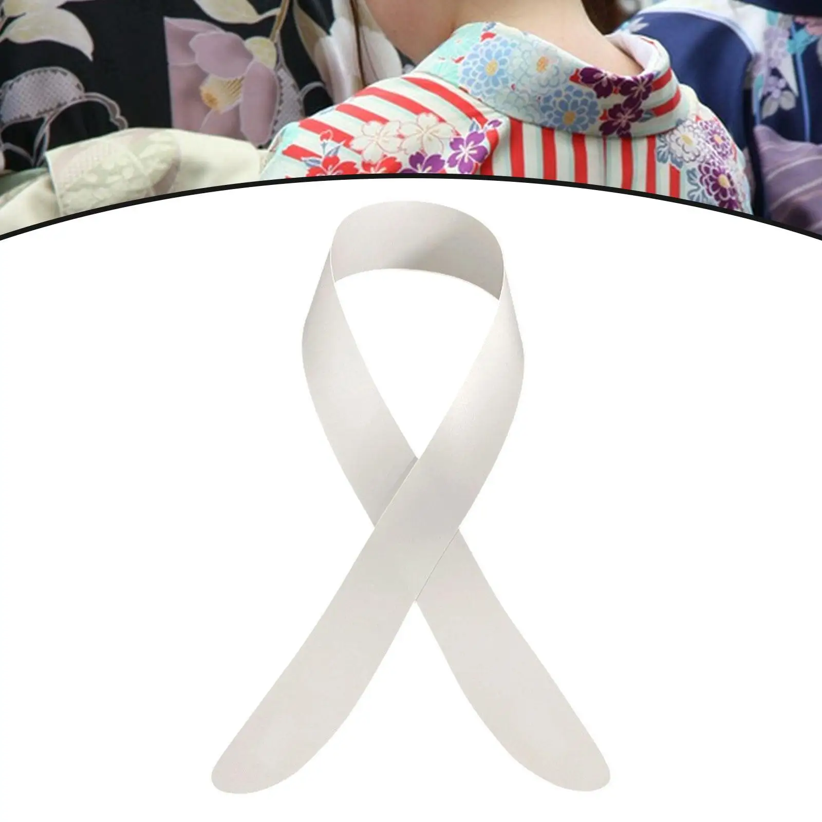 

Japanese Kimono Collar Traditional Versatile Soft Comfortable Clothes Decoration for Celebration Ceremony Banquet Party Cosplay