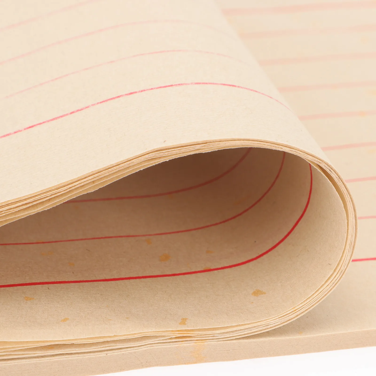 

50 Sheets Professional Calligraphy Writing Paper High Breathability Ductility for Chinese Calligraphy Practice Handwriting Art