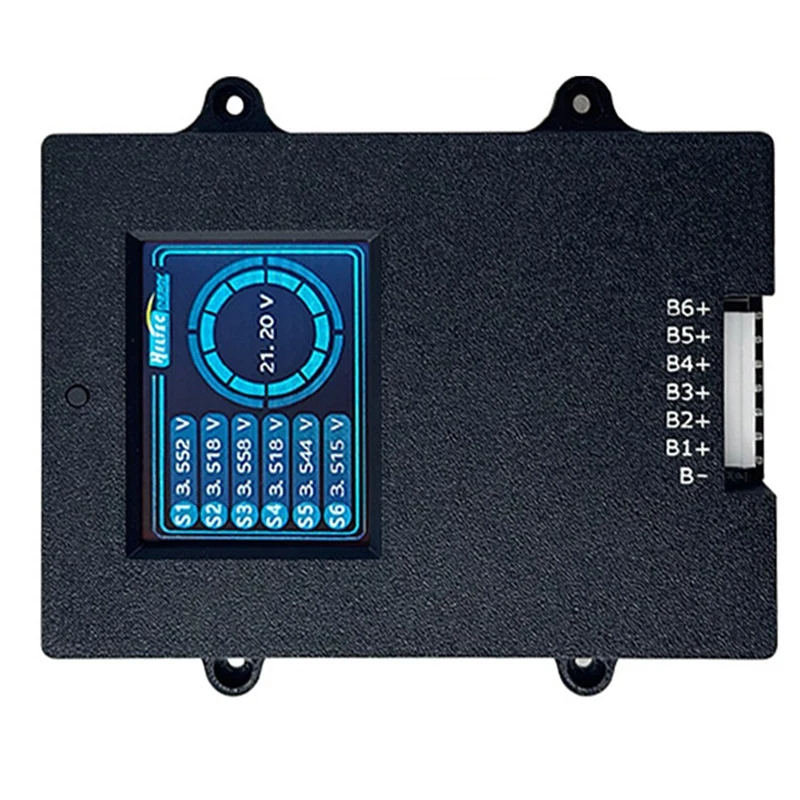 New Lithium Titanate 6S Active Balancer with Voltage Display TFT LTO Battery Voltage Tester 5a Energy Transfer Equalizer