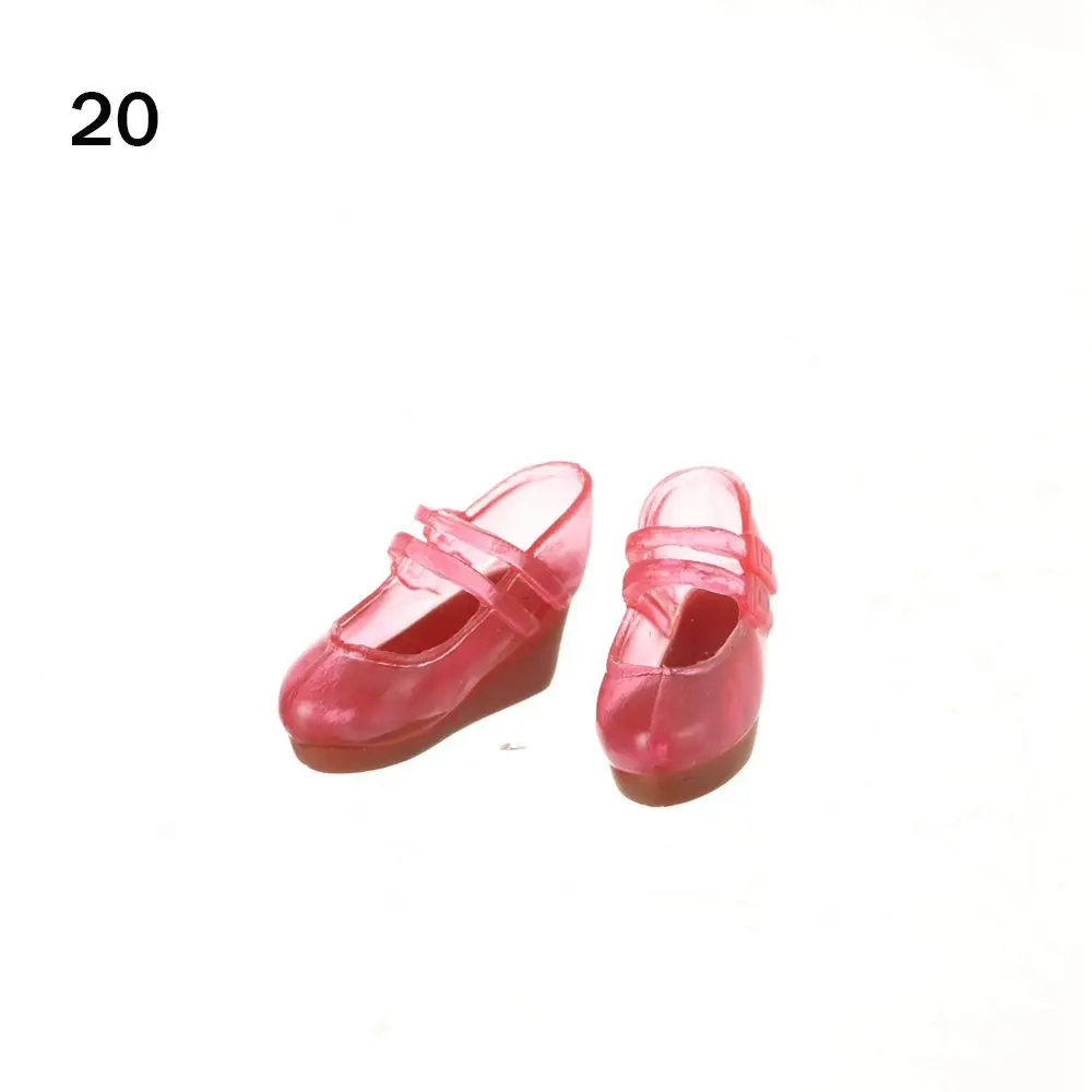 Plastic Foot Length 2cm Female Accessories Long Knees Boots Hero Dolls Boot  Shoes