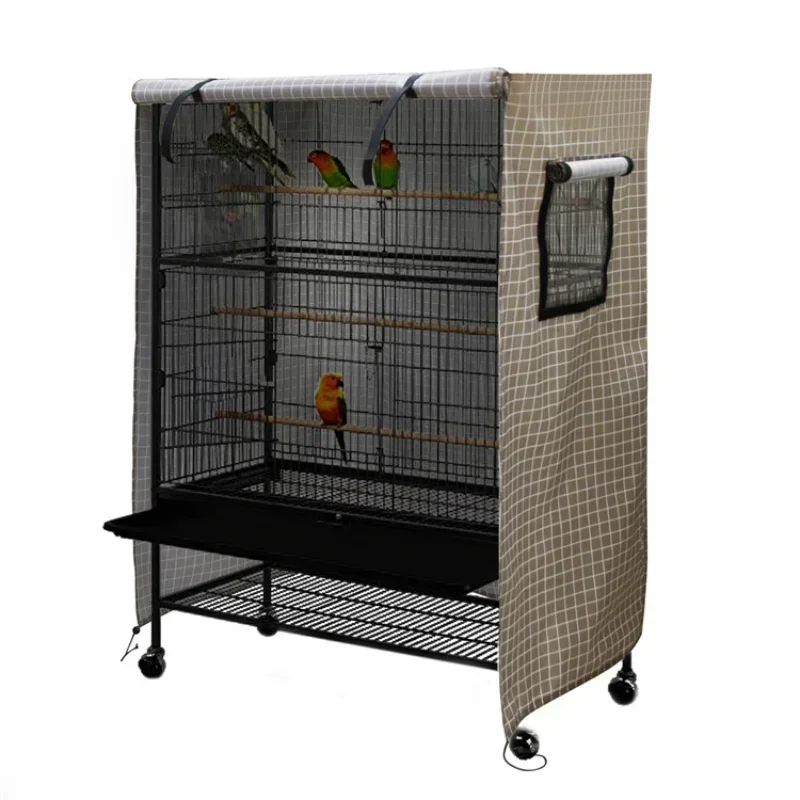 Large Bird Cage Cover Parrot  Cover Canopy Rain Proof Sun Proof Dust Proof Cover for Bird Cage Oxford Bird  Accessories