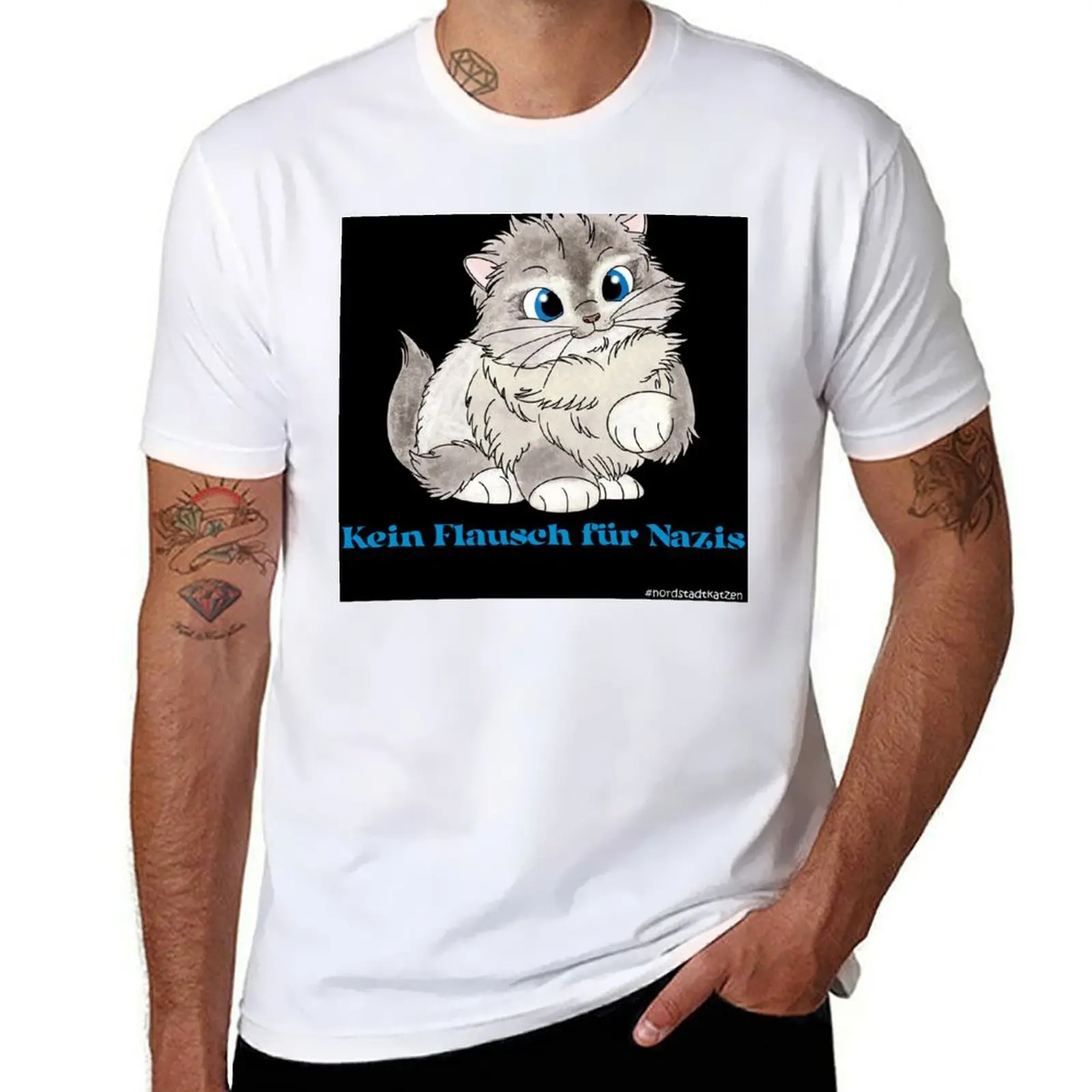 

Kalli from the Nordstadtkatzen T-Shirt t shirts for man pack cotton man t shirt heavy cotton T-Shirt