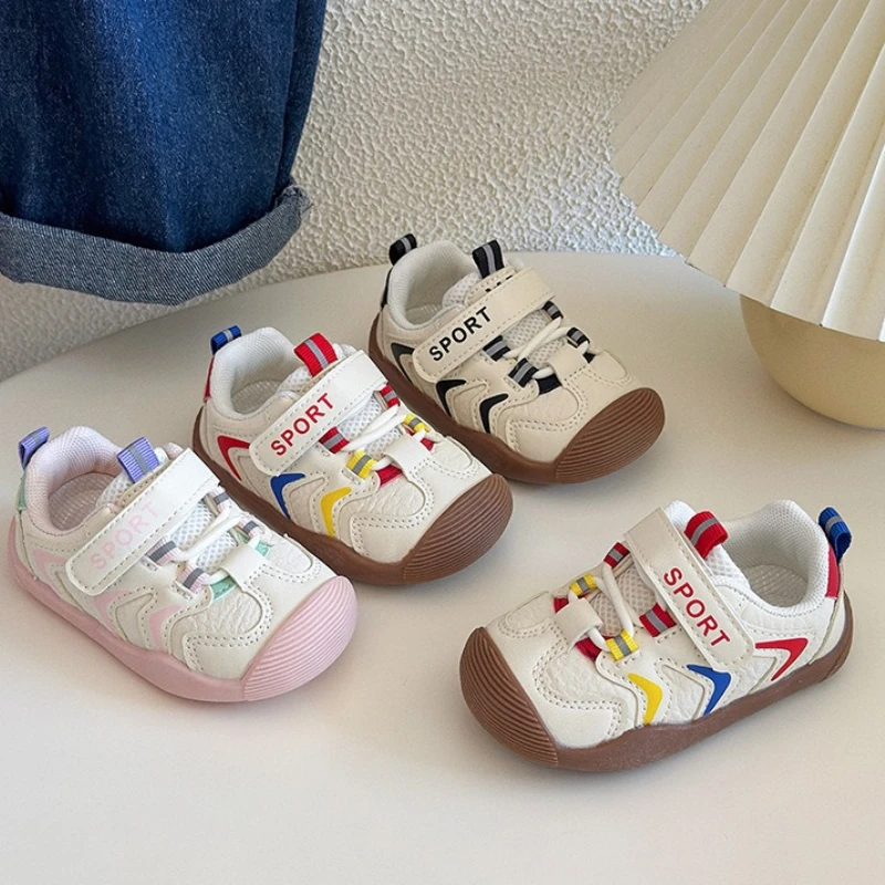 

Baby Walking Shoe 2026 Spring Autumn New Classic Child Soft Soled Single Shoe Casual Girl Slip Sport Child Comforta Walkingshoes