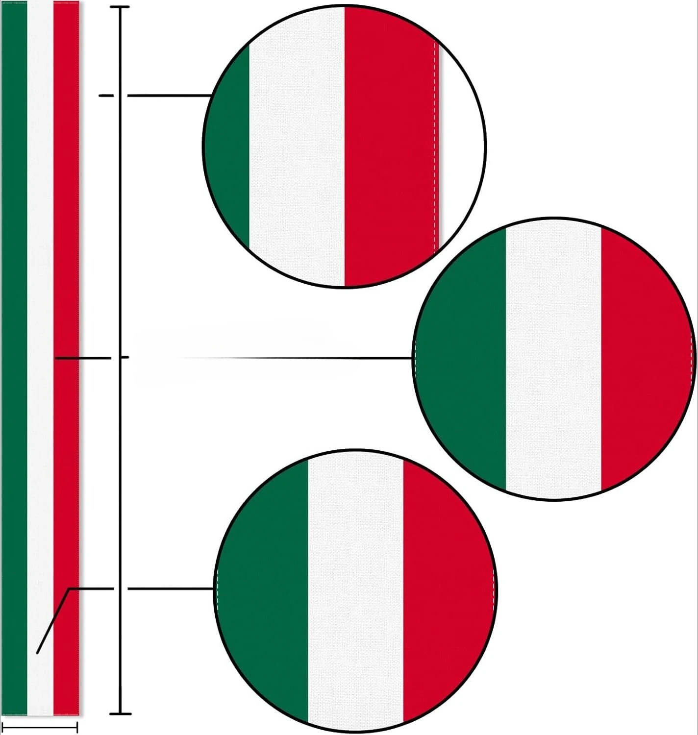 إيطاليا الإيطالية تحت عنوان الكتان الجدول عداء عطلة ديكور حفلات قابلة لإعادة الاستخدام مزرعة المطبخ طاولة طعام عداء ديكور المنزل #5