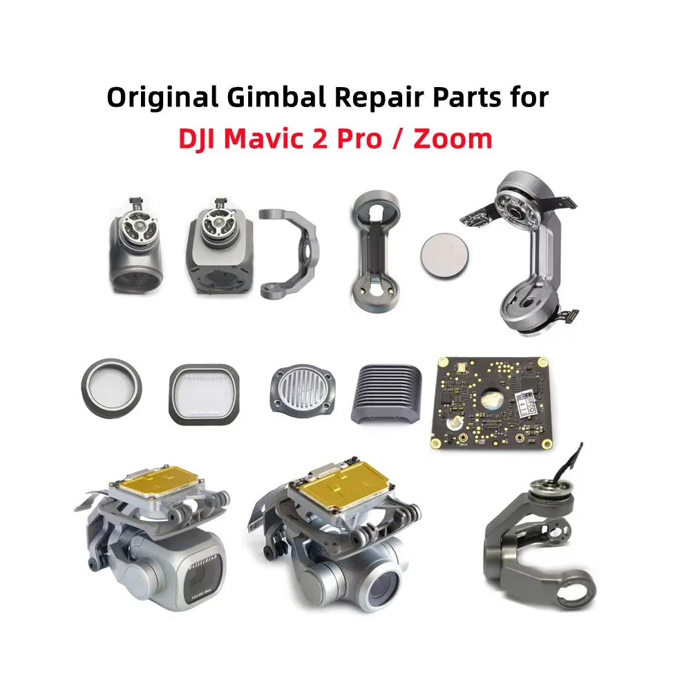 Original for Mavic 2 Pro / Zoom Gimbal Camera Repair Part Yaw Roll Motor Arm Lens Board Cover Signal Cable for DJI Mavic 2 Drone