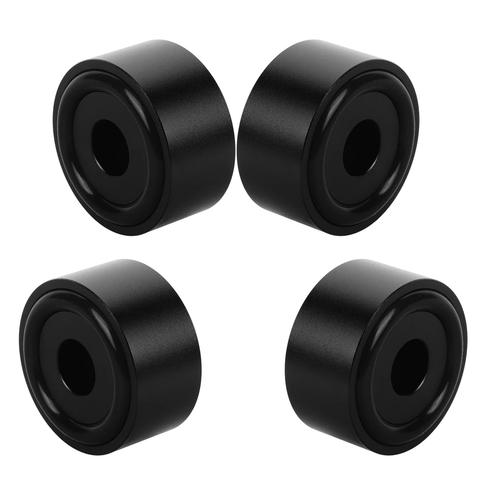 4 stücke Lautsprecher Schrank Anti Vibration Pads Aluminium Legierung Füße Stoßstange Für Verstärker Stehen Basis Schalldichte Matte Möbel Schutz