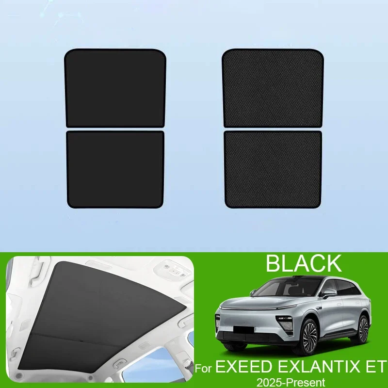 Car Sunroof Sunshade Cover Colorful Ice Nano Heat Insulation Skylight Anti-UV Auto Accessory For EXEED EXLANTIX ET 2025-Present