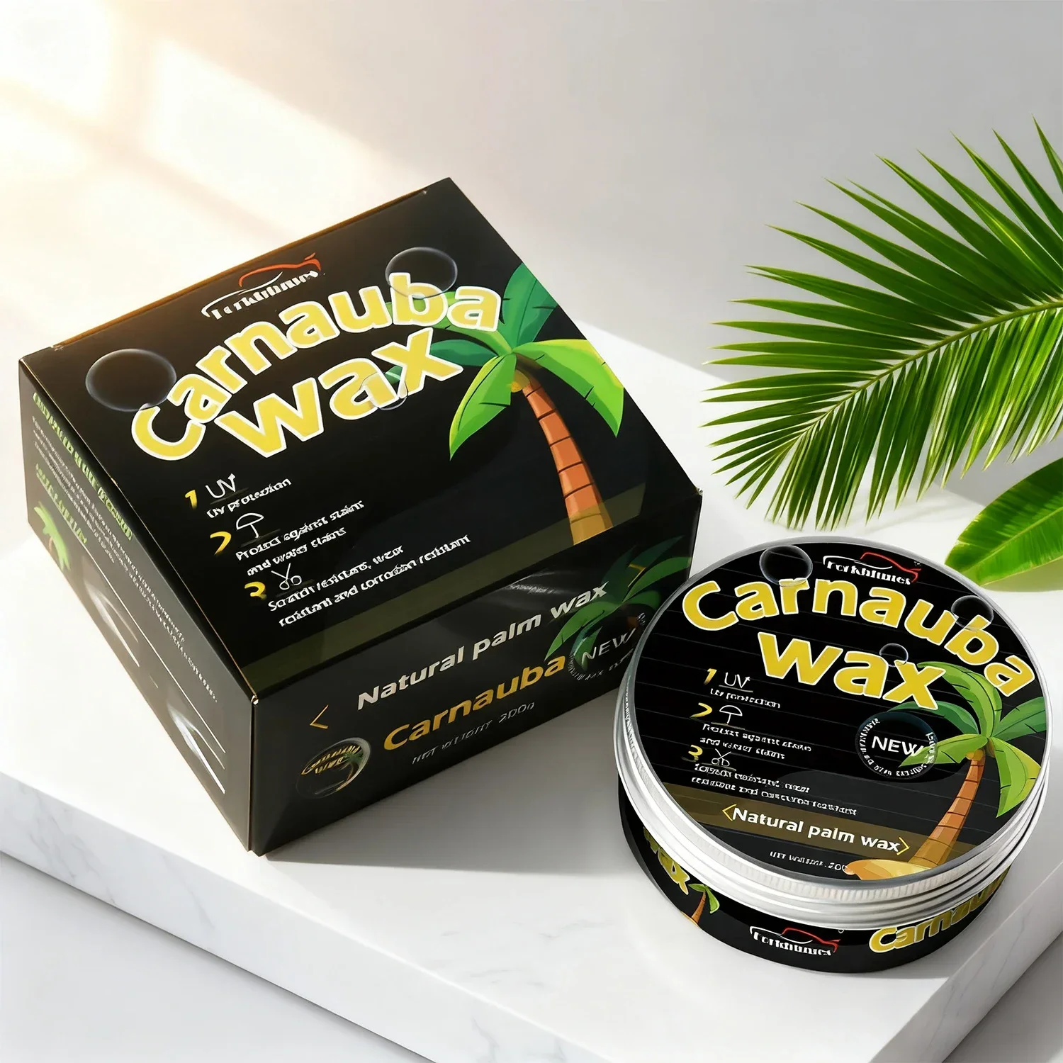 

Car Wax Crystal Plating Set Hard Glossy Wax Layer Covering Paint Surface Coating Formula Waterproof Film Car Polish