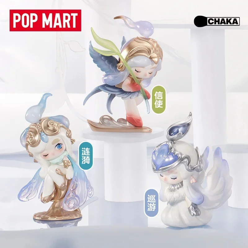 POP MART CHAKA Luminous Reverie Series Mystery Blind Box Anime Figure Doll Cute Desktop Ornament Collectible Gift
