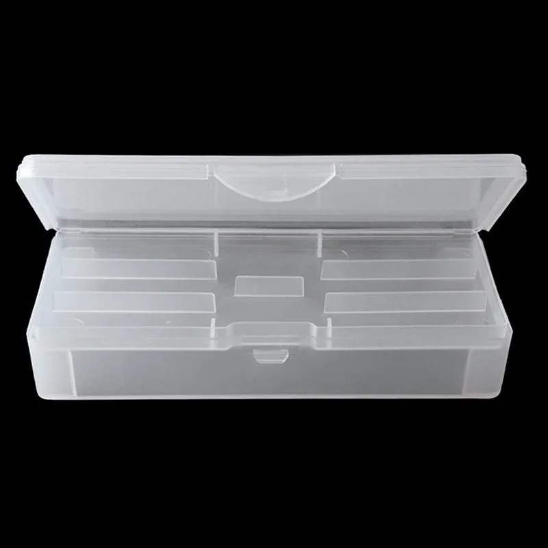 10/28Girds Nail Art Tools Storage Box Compartment Organizers Transparent Plastic Storage Case Beads Diamond Jewelry Container