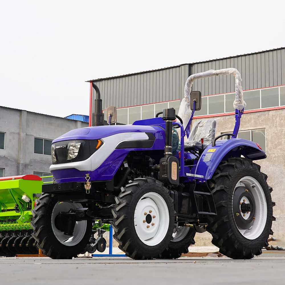 Manufacturer Supply Farming Equipment 4WD 4 Wheel 40hp 45hp 50hp Compact Mini Multifunctional Farm Tractor Tractors