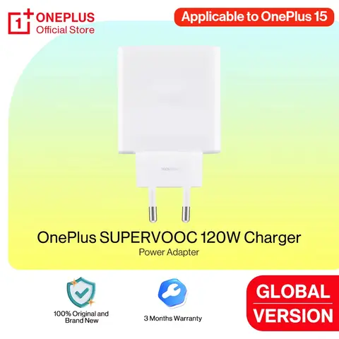 Original OnePlus SUPERVOOC 120W Charger Power Adapter for OnePlus 15 13 13r 12 11 Nord 5 4 Nord CE 5 CE 4 Lite Pad 3 2