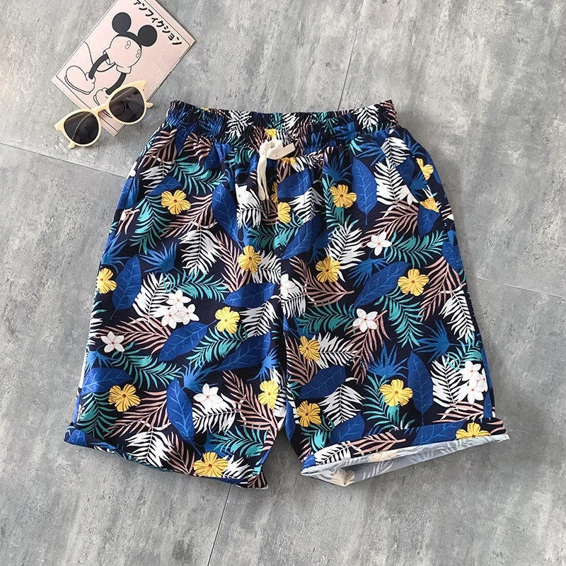 Men's Plus Size Summer Shorts American Casual Loose Fit 5 Inch Inseam Hawaiian Beach Pants Big and Tall Sportswear