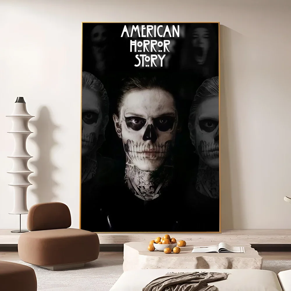 American Horror Story Evan Peters Poster Anime Poster Sticky HD Quality Poster Wall Art Painting Vintage Wall Decor