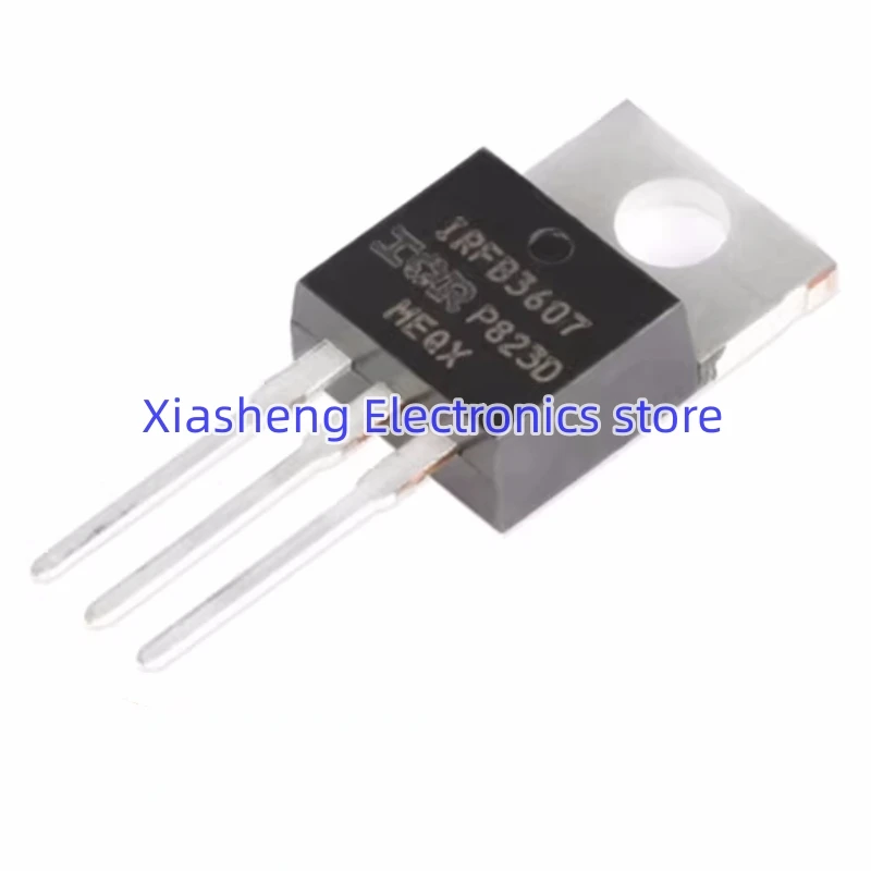 

New Original 10Pcs IRFB3607PBF IRFB3607 TO-220 75V 80A MOSFET Field Effect Transistor Good Quality
