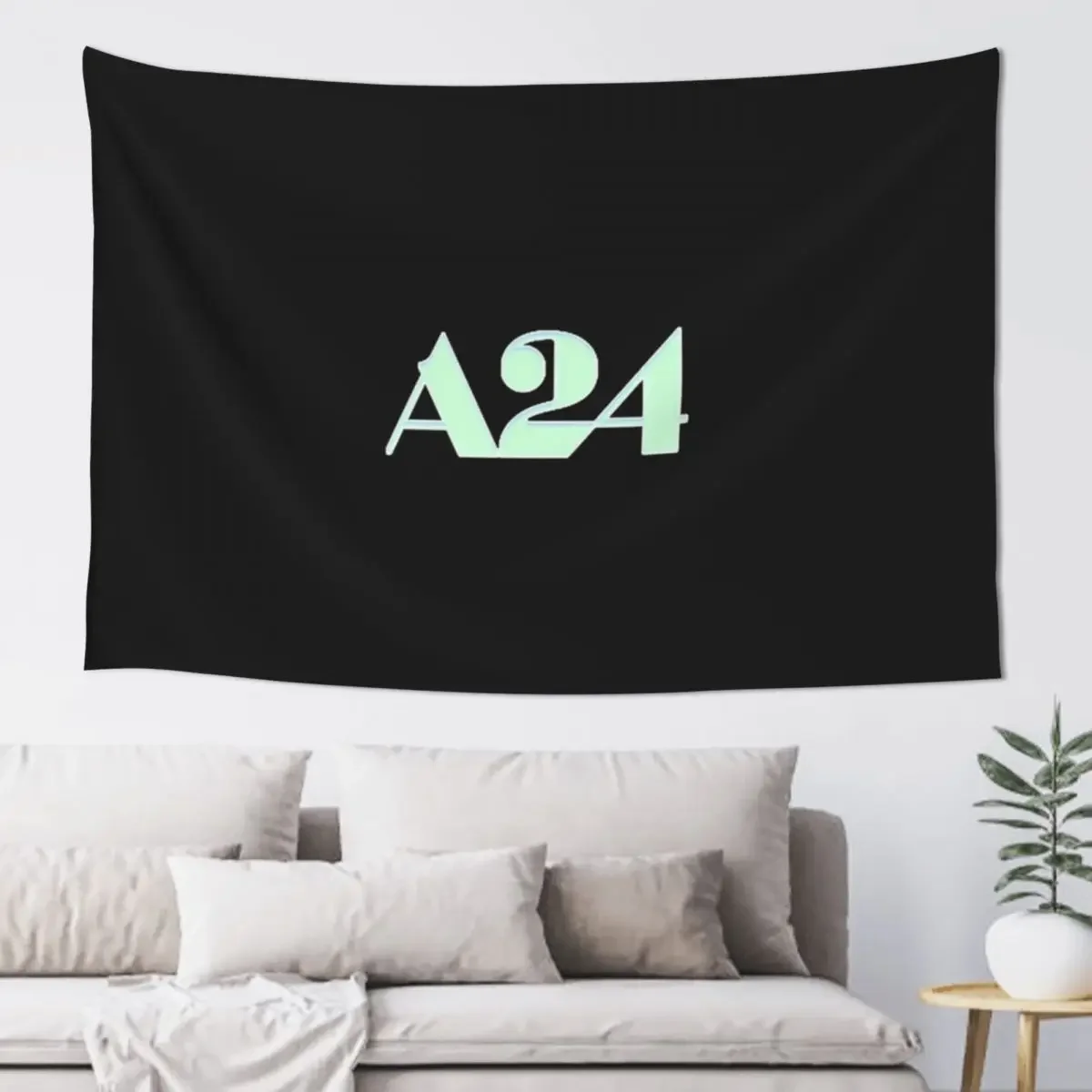 A24 Pastel Logo-- Tapestry Decoration Pictures Room Wall Tapete For The Wall Tapestry