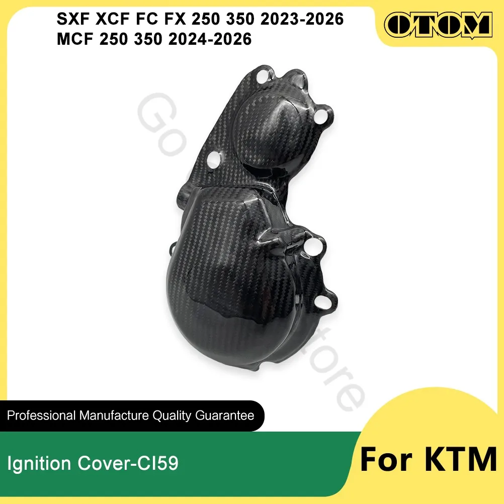 

OTOM 2023-2026 Motorcycle Ignition Cover Guard Engine Motor Stator Protector For KTM SXF XCF HUSQVARNA FC FX GASGAS EXF MCF 250