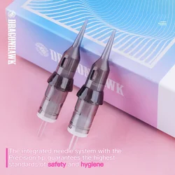 20pcs Dragonhawk WMZ 1RL Sterilized Tattoo Needles Supply Permanent Makeup Round Liner 0.25/0.3mm Cartridges Needle Cartridge