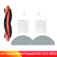 For Xiaomi Robot Vacuum 3C / E10 / E12 / B112 Roller Main Side Brush Hepa Filter Mop Cloths Replacement Spare Part Accessory