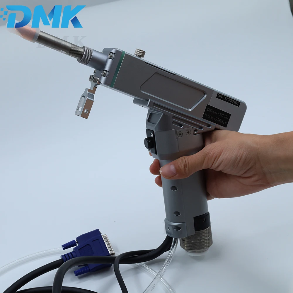 DMK Qilin DWT20 Single Wobble Handheld Fiber Laser Welding Head Light In Weight Soldering Gun