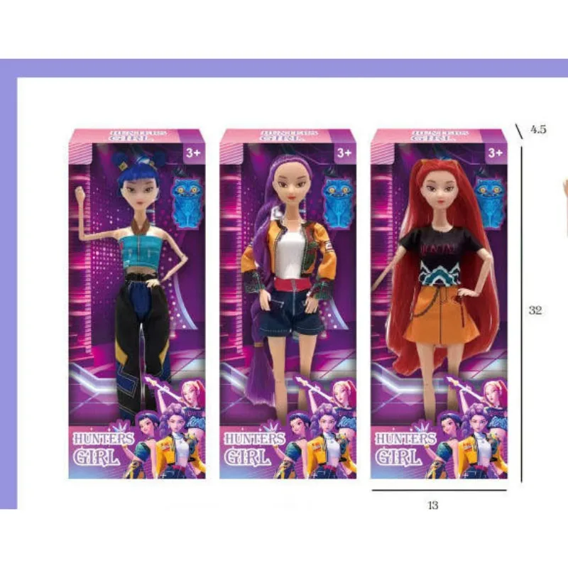 

2026 HOT NEW Anime KPop Demon Hunters Doll Vinyl Toy Rumi Mira zoi Character vinyl mask figurine Birthday Gift Fan Club Gifts