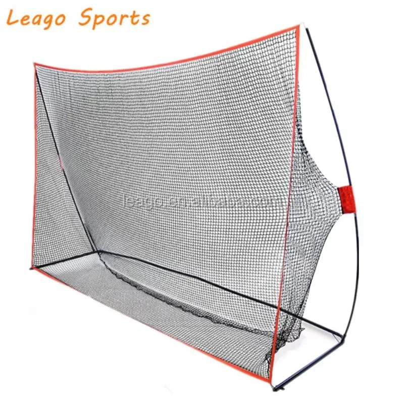 1 Portable 12ft*9ft Indoor Golf Net Soccer Football Lacrosse Softball Safety Barricade Barrier Softbacker Backstop Net 2025