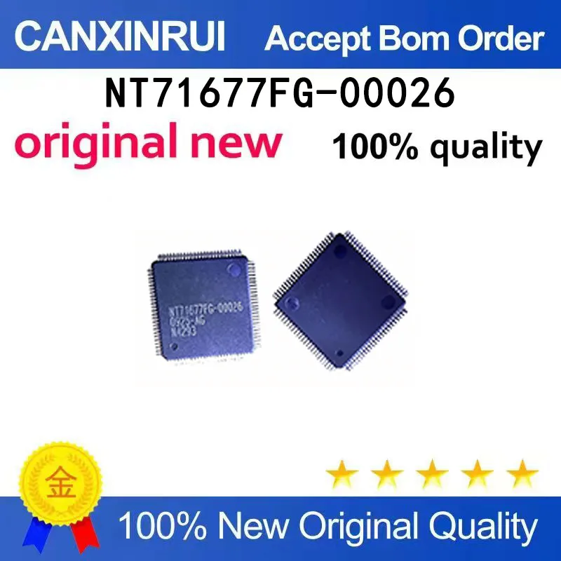 

(5-100 pieces)New stock NT71677FG-00026 QFP