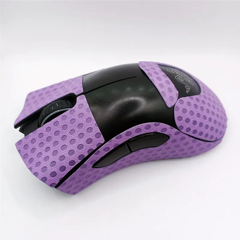 6Parts Mouse Anti-Slip Tape For Razer Deathadder 1800/3500/6400Mouse Elastics Refined Side Grips Sweat Resistant Pads/Anti Sweat