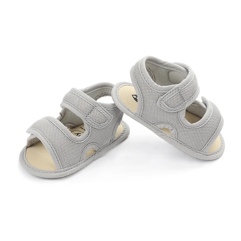 Sommer Babys chuhe Neugeborene Jungen Mädchen einfarbig atmungsaktiv rutsch feste weiche Sohle Sandalen Kleinkind erste Wanderer