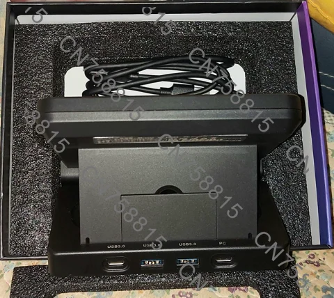 Desktop Revolution Streaming Console Hub 10-Key Quad-Dial Interface Touch Strip Dual USB-C & USB-A，N4 Visual Macro Keyboard