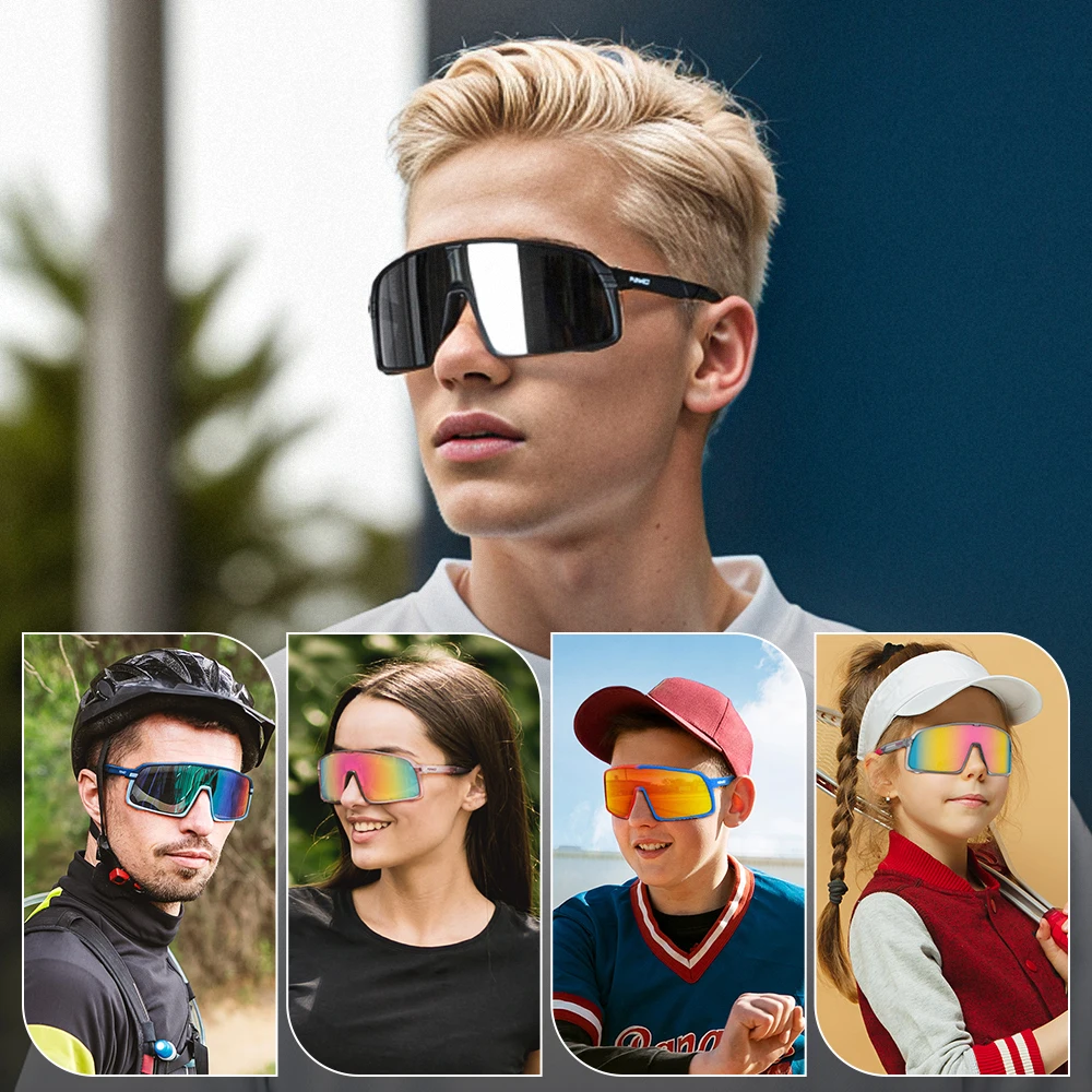 Polarized Sunglasses for Men Women UV400 Eyewear Sports Bike Cycling MTB Road Bicycle Boys Girls Baseball Fishing Riding Glasses