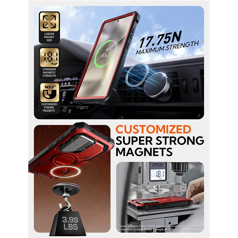 Do etui Samsung Galaxy S25 Ultra (wydanie 2025) 6,9" I-BLASON Armorbox Wytrzymałe etui na całą obudowę z wbudowaną osłoną ekranu — zdjęcie produktu 5