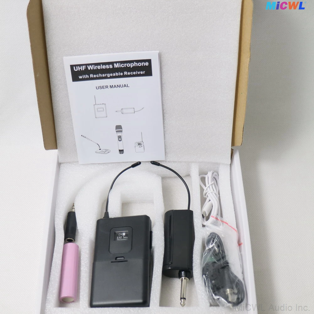 Бежевая беспроводная гарнитура, микрофонная система, один на 1 приемник, передатчик BeltPack