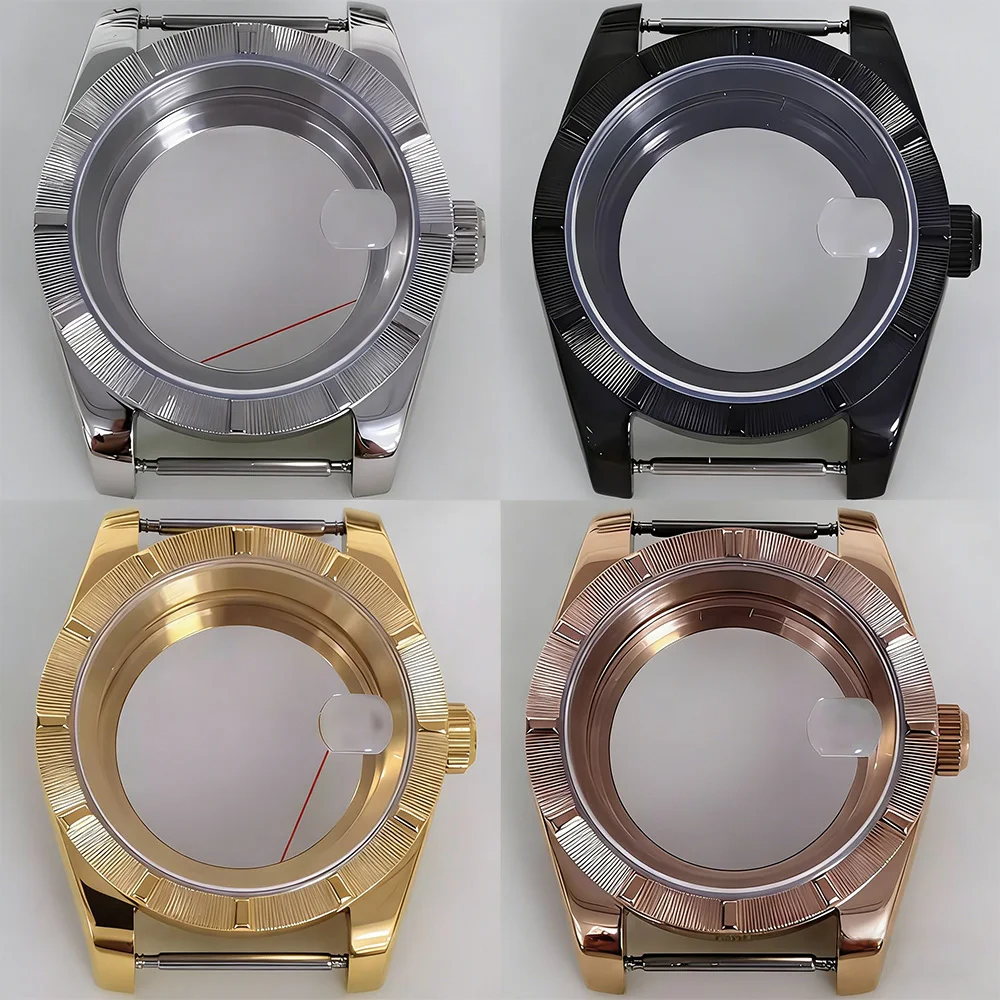 

Корпус часов из сапфирового стекла 39 мм подходит для циферблата 28,5-29 мм, корпус из нержавеющей стали толщиной 13,4 мм для механизма NH35 NH36 4R36 7S