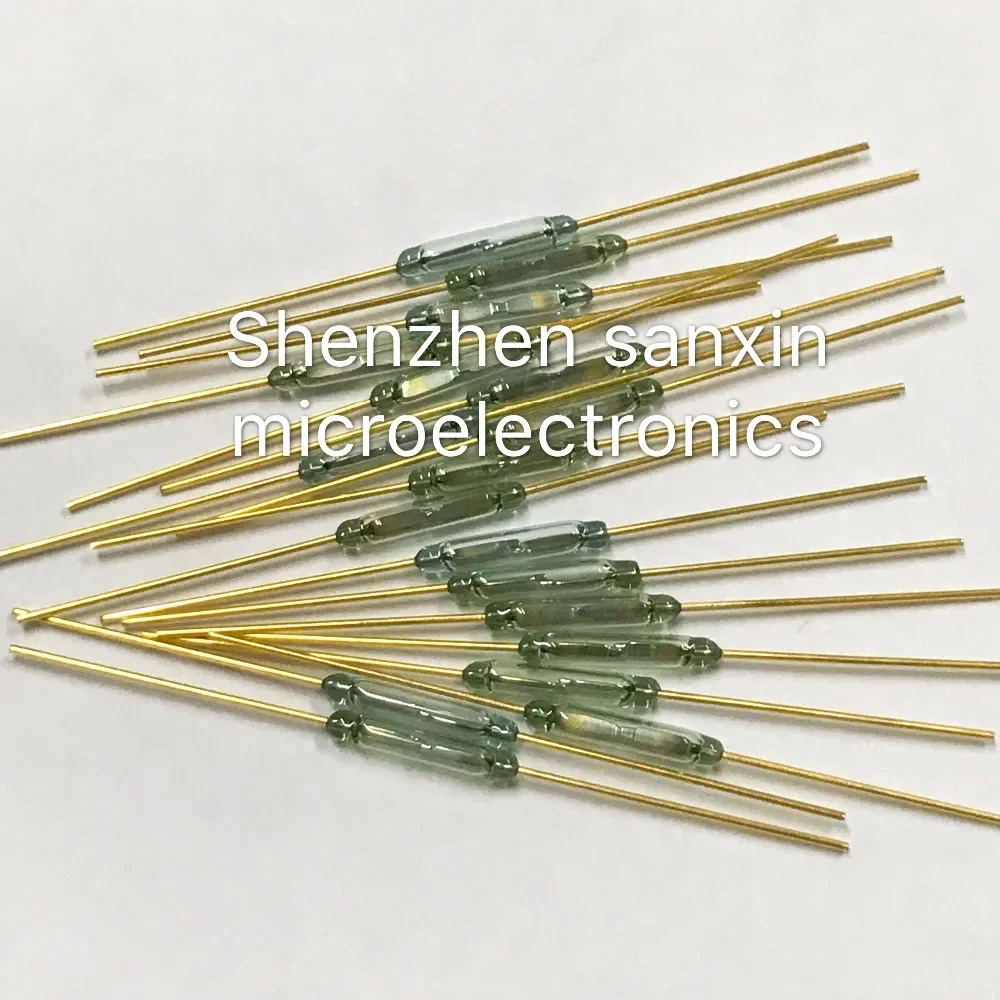 5PCS N/O Reed switch Magnetic Switch MKA10110  1.8*10mm Normally Open Magnetic Induction switc