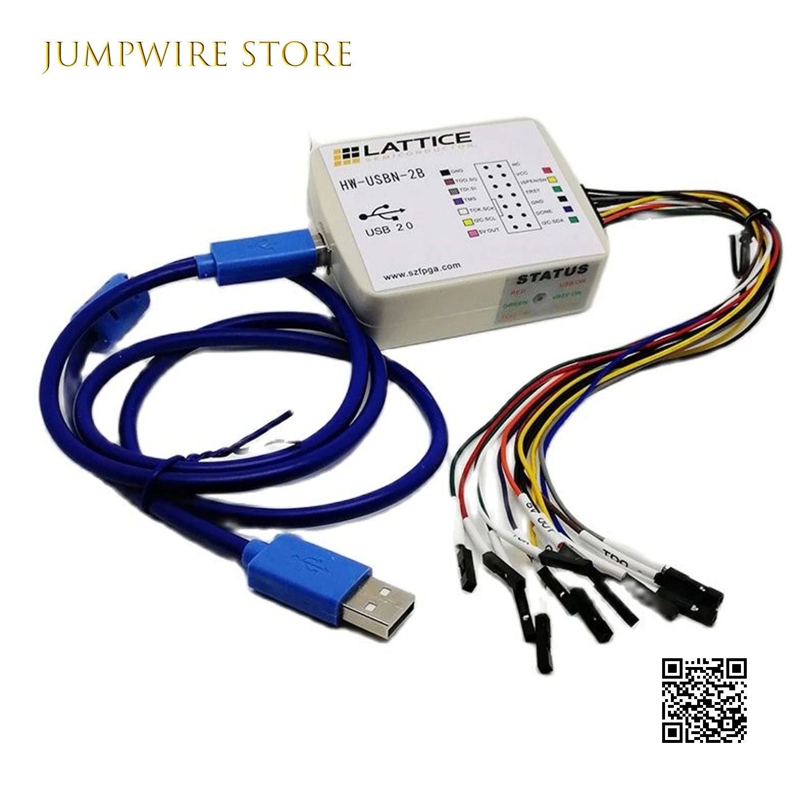 

Lattice Downloader High Speed Programmer HW-USBN-2B Fpga Simulator Ispdown Burner