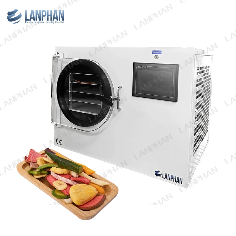 آلة تجفيف التجميد الصغيرة التجارية للطعام لبدء التشغيل