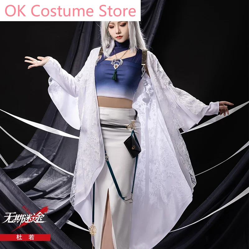 Path To Nowhere Du Ruo Game Suit Elegant Lovely Uniform Cosplay Costume Halloween Party Role Play Outfit Women