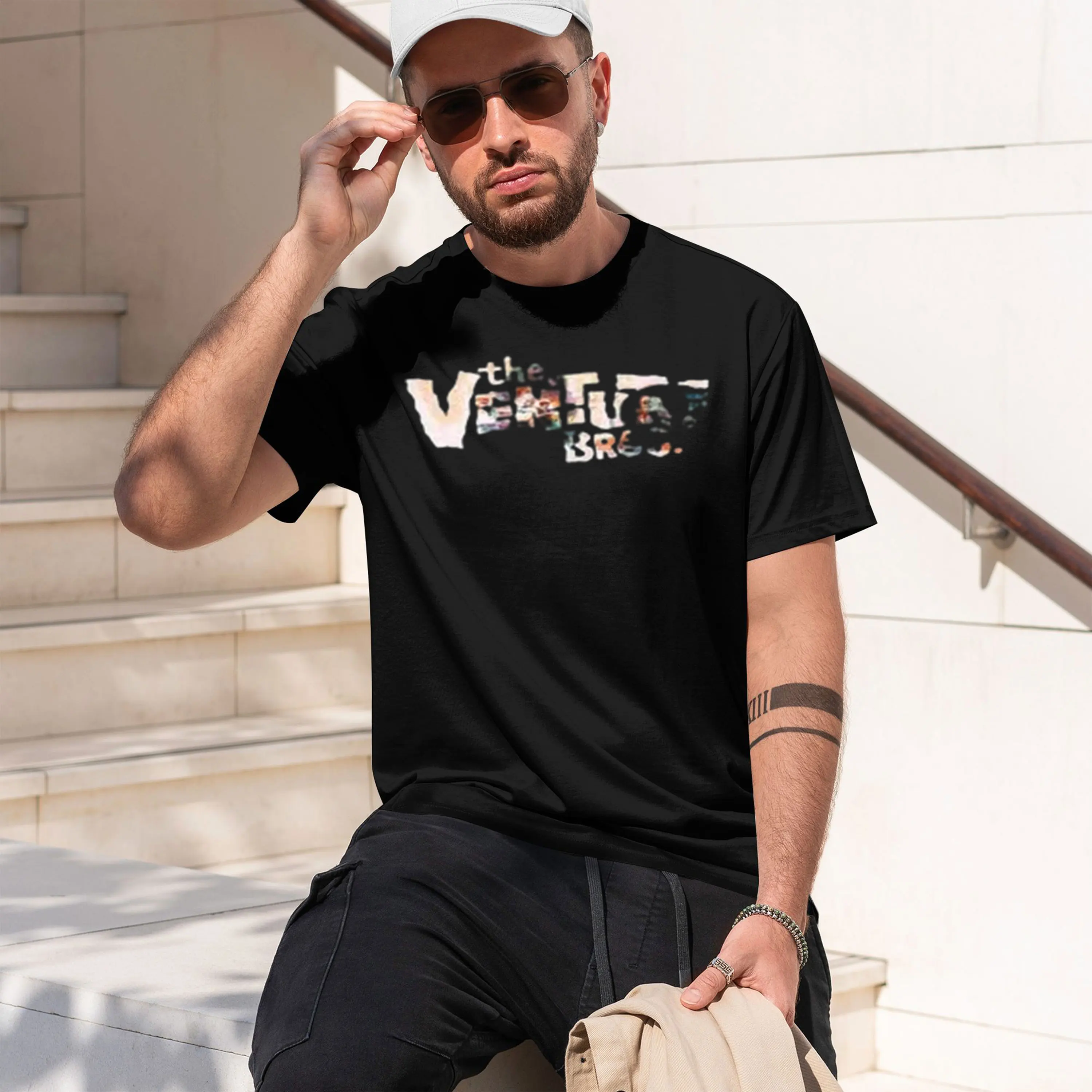 The Venture Bros TV Show Men's T-shirt Size S-5XL 2026 New Model Short-sleeve crewneck T-Shirt Classic Casual Multiple Colo