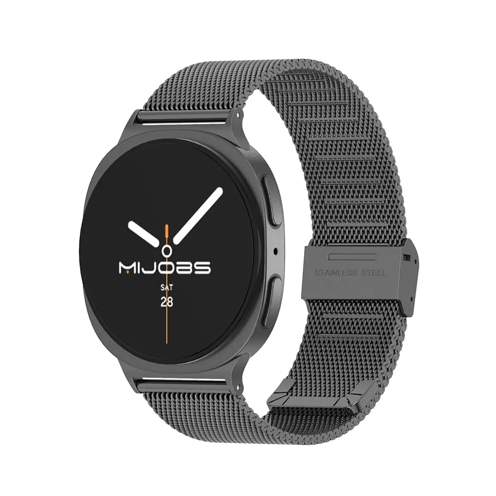 Strap for Galaxy Watch 8 40mm/44mm/Classic 46mm Watchband for Samsung Galaxy Watch 8 Wristband for Samsung Watch 8 Metal Strap