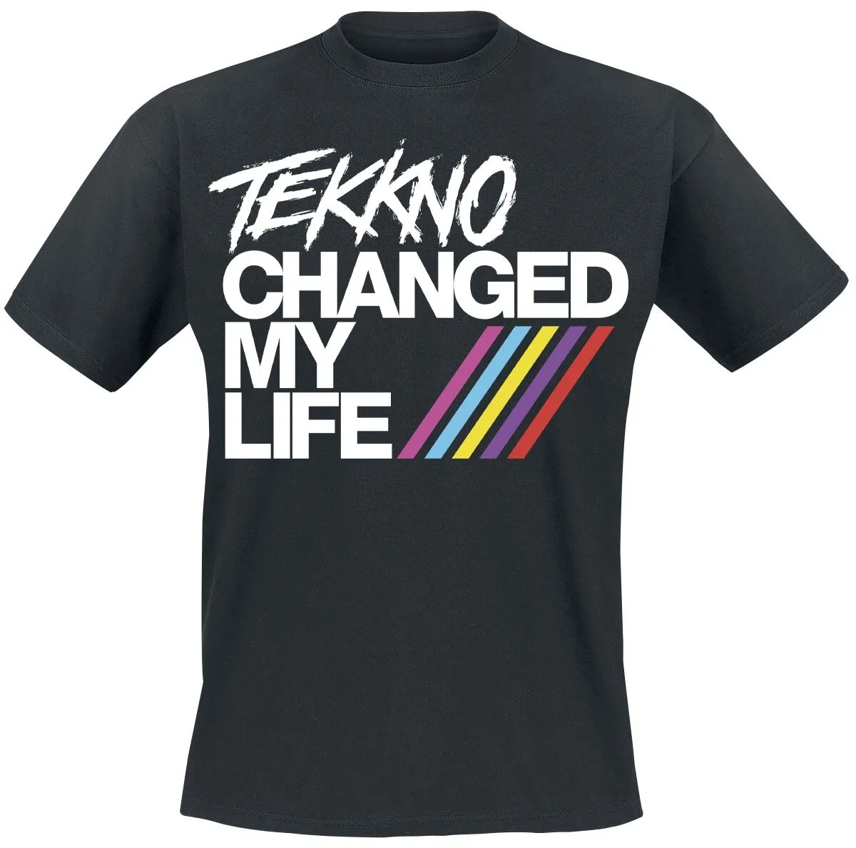 Electric Callboy Tekkno Changed My Life Print T-shirt Men Women Electronic Core Band Unisex Short Sleeve Tee
