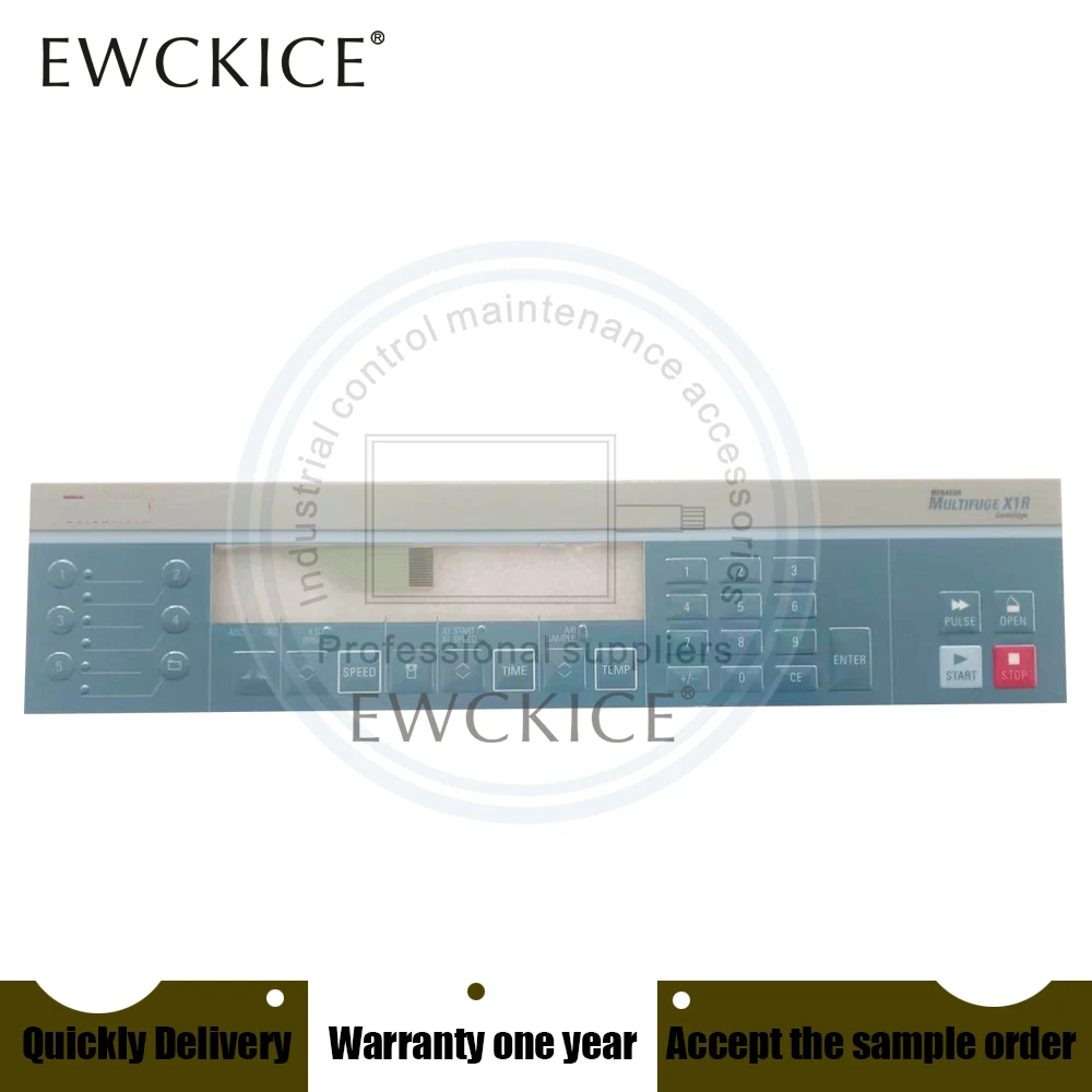 Nuevo teclado con interruptor de membrana MULTIFUGE X1 X1R HMI PLC