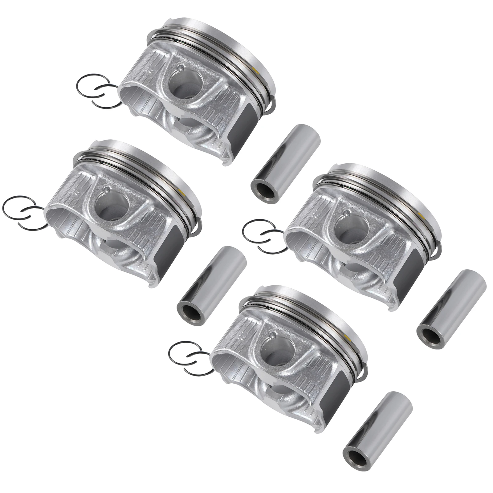 4pcs Piston Rings Set FOR Mercedes-Benz C300 W205 M264 2.0T 2640301800 Engine Piston Ring Automotive Parts