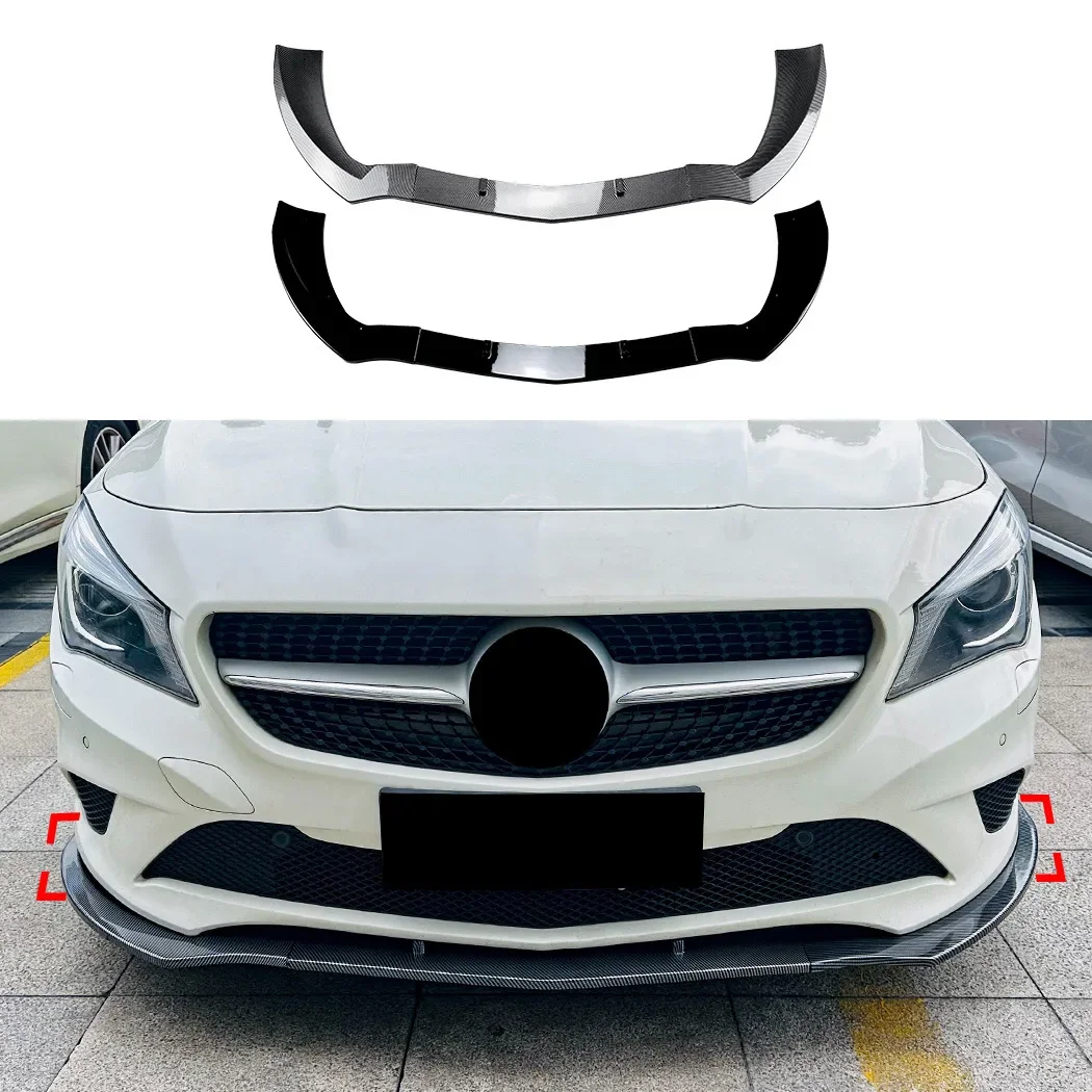 For Benz CLA Class C117 pre 2013-2015 standard version front bumper, front lip, front shovel exterior modification