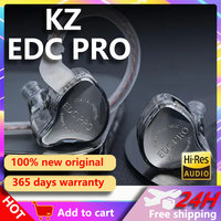 KZ EDC PRO HIFI Best In Ear Wired Dynamic Loop with Removable Audio Cable for Large Dynamic Drive Monitor Earphones