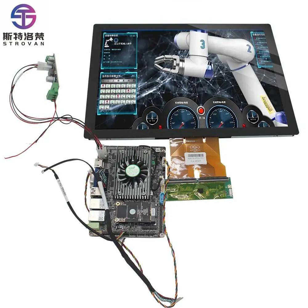 1500nits High Brightness Capacitive Touch Screen Panel 15.6inch Ecran Lcd Tactile 15 Pouce HD-MI Touchscreen for Raspberry Pi