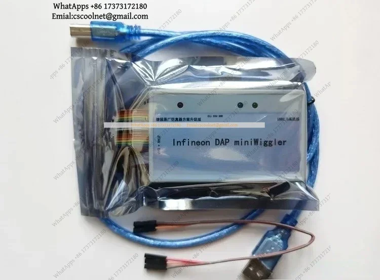 YX2 for Infineon DAP miniWiggler V3.6i Debug Probe Programmer — USB JTAG SWD Debugger Adapter ARM Cortex Downloader