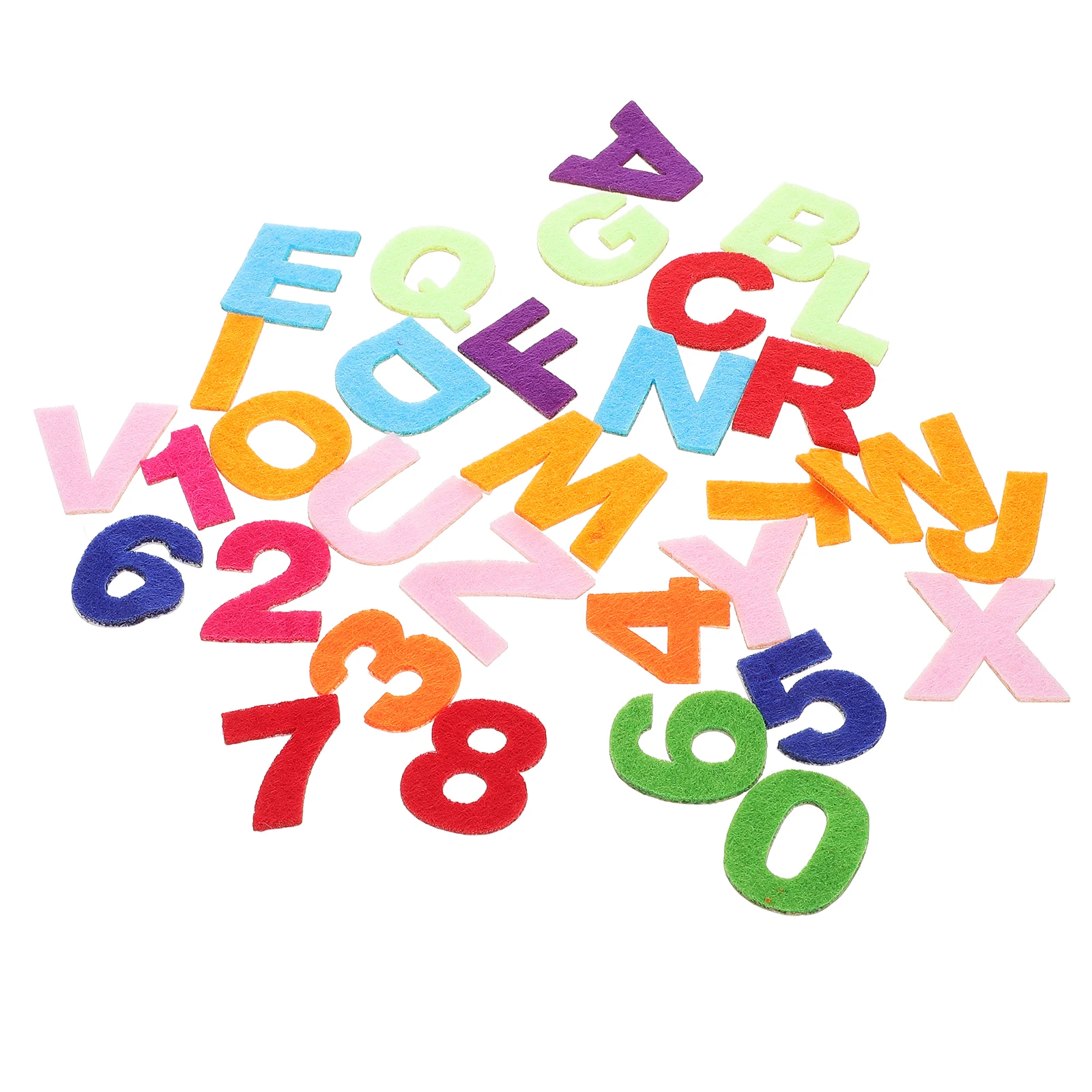 

Felt Numbers Letters High Quality Reusable Sewing Gluing DIY Craft Projects Accessories Fabric Supplies