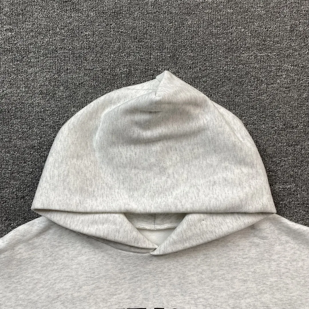 2026 Kanye West YZY x Gsa Black Gog Black Dog Russian Fleece Lined Women Men Hooded Sweatshirt Hoodie Oversize Men Cotton Hoodie